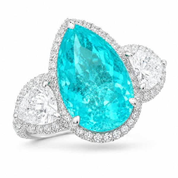 Exclusive Natural Paraiba Ring REF: 750 ID:40
