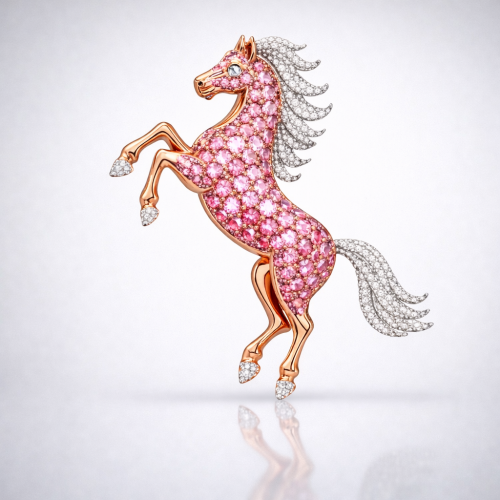 Exclusive Limited Edition Red Horse Brooch — Year of the Red Horse 2026