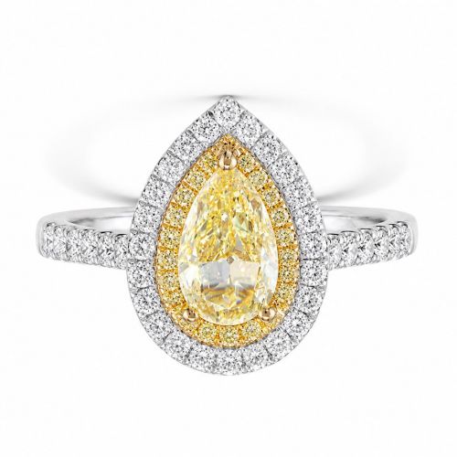 18k gold GIA Certified Natural Diamond Ring ID:125