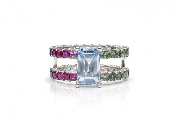 exclusive Design sapphire ring ID:4500