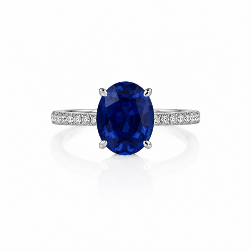 Sapphire and Diamond Ring ID:2500