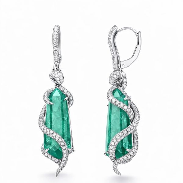 One of a kind BIOLGEMS EXCLUSIVE Earrings 