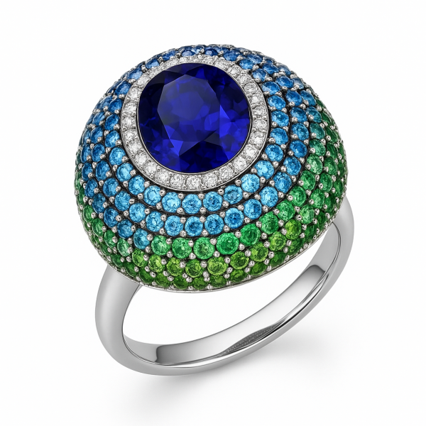 Exclusive Certified Sapphire Ring