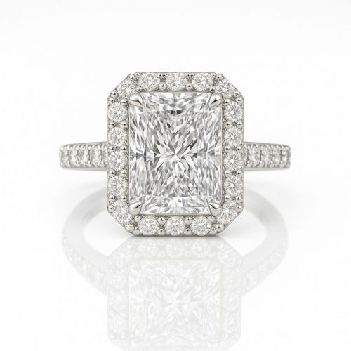 Ring with Premium CVD IGI Certificate Diamonds ID:2200