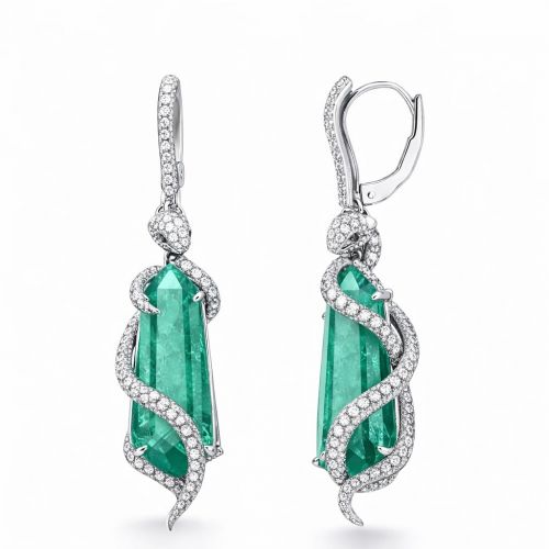 One of a kind BIOLGEMS EXCLUSIVE Earrings 