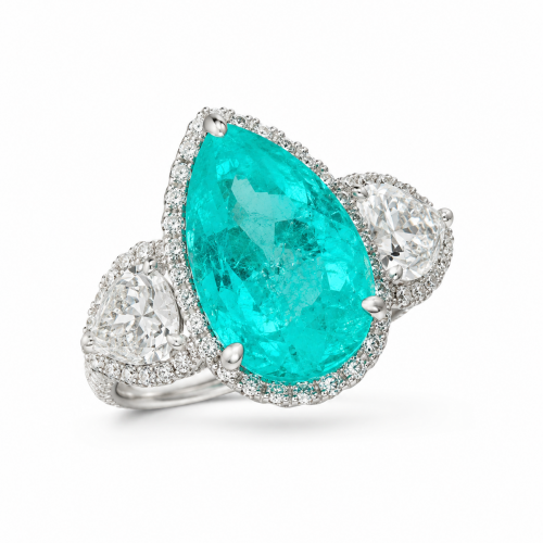 Exclusive Natural Paraiba Ring REF: 750 ID:40