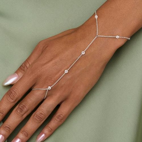 Gold 14 k rose or white gold & CVD diamonds REF:39  ID:600