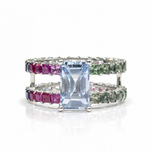 exclusive Design sapphire ring ID:4500