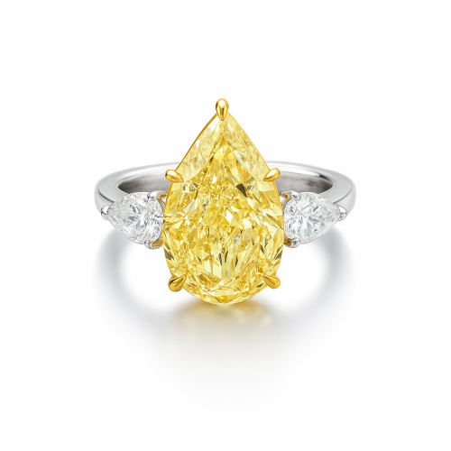 1.2ct Natural GIA certified yellow diamond Ring REF: 270 ID:7500