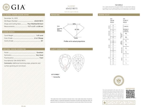 18k gold GIA Certified Natural Diamond Ring ID:125