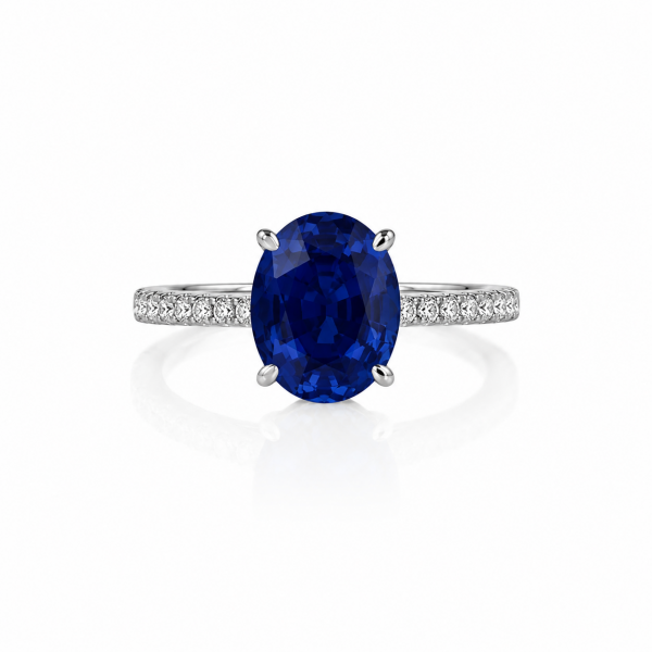 Sapphire and Diamond Ring ID:2500