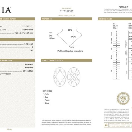 Natural GIA certified diamond Ring REF: 200 ID:4700